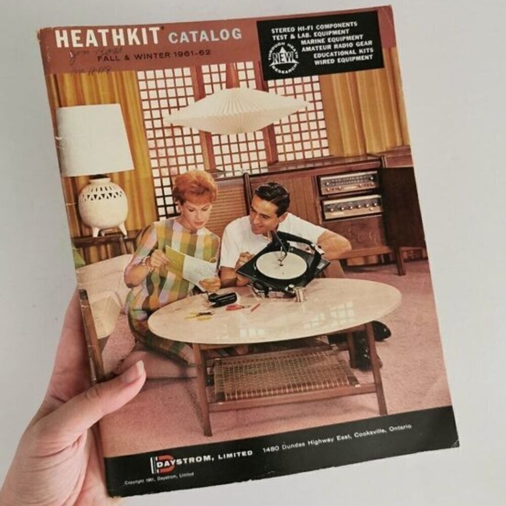 Vintage Heathkit Catalog Fall/Winter 1961-1962 Canadian Edition